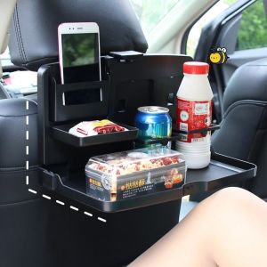 Car Mounted Small Table Board Foldable Storage Table Car Rear Dining Table Car Laptop Stand