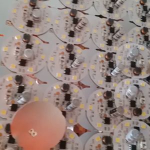 MESIN LAMPU PCB LED AC PREMIUM 5W 7W 9W 12W 15 WATT LANGSUNG COLOK CAHAYA PUTIH PAKET 3 PCS