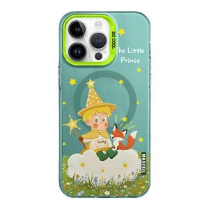 MASFEIL | Little Prince of Clouds cho Apple 18Promax Case ip16pm Giá đỡ băng từ iPhone17pro Cover 15 Premium All Inclusive 13
