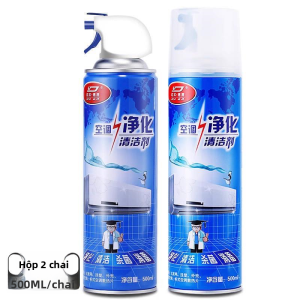 MONLEYTA | Dụng cụ vệ sinh máy lạnh Foam Power Strong Cleaning Không cần tháo rời Thiết bị vệ sinh chuyên dụng cho máy trong và ngoài nhà