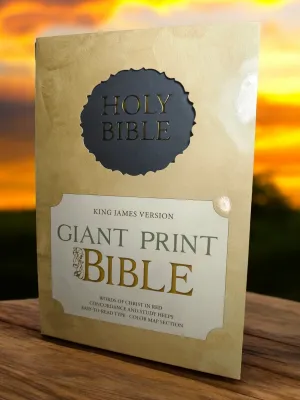 KJV GIANT PRINT BIBLE LEATHER