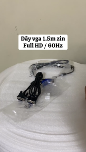 Cáp Vga samsung / dell dài 1.5m hàng loại xịn. cho hình ảnh full hd sắc nét