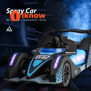 Tôi biết tốc độ cao trôi phun F1 đua xe 2.4GHz off road Quái Vật Xe điều khiển từ xa đồ chơi tất cả địa hình đua với mát LED phun ánh sáng &