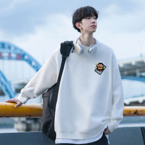 Trendy American High Street Fashionable Couple Clothes: Men's Autumn & Winter Sweatshirts