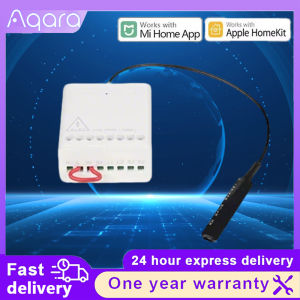 Aqara | Aqara 2 Channel Two-way Relay Module Zigbee Smart Timer Switch Module Support Mijia Homekit APP Home Automation