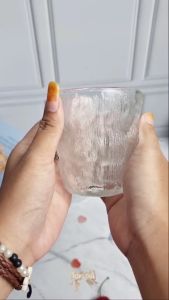 Gelas Kaca GLACIER TALL 350ml Aesthetic Mewah Hotel Cafe Minum Estetika Mocktail Resto Unik
