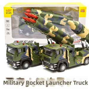 jiaye toys | Military Missile Launcher Truck Model 1/50 Scale With Sound and Light Functions