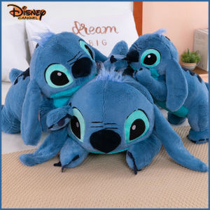 80cm Disney Lilo & Stitch Store Big Stuffed Animal Kawaii Toys Pillow Anime For Sleep Kids Dolls Girl Children Birthday Gift