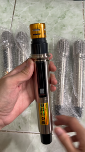 Micro loa kéo UHF TS-570 hợp kim nhôm cao cấp củ mic nhôm xịn chống hú