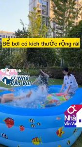 Bể Bơi Xịnphao bơi cho gia đình bể bơi phao 3 tầng cho bé giá tốt Tháng 5 2024 Bể bơi 3 tầng 1m2 - 2m1 giá tốt giảm giá đến 40%