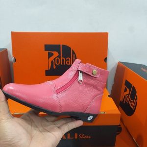 SEPATU BOOTS FLAT ANAK PEREMPUAN KULIT KEREN KEKINIAN BEST SELLER D205