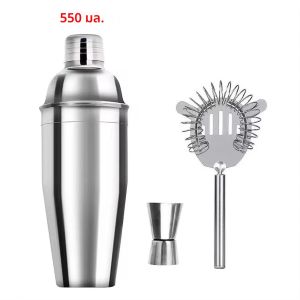 3/6pcs ค็อกเทล Shaker สแตนเลสเครื่องมือ Bartending Margarita ผสมเครื่องดื่ม Shaker Martini Sharker Bartender Kit