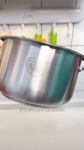 🎁 ของขวัญปีใหม่ หม้อสแตนเลสหม้อต้มนมสด หม้อมีหูหิ้ว พร้อมฝา มีด้ามกันความร้อน 16/18cm หม้อต้มนม หม้อโจ๊ก กระทะเหล็ก หม้อต้มมาม่า หม้อด้ามจับพร้อมฝา ใช้ได้ทุกเตา