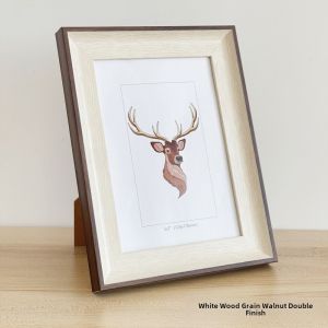 Simple Wooden A4 Photo Frame 6 Inch Tabletop 7 Inch 8 Inch Calligraphy Decorative Piece Studio Wedding Photos Wall Hanging 8 Open Painting Frame American Style