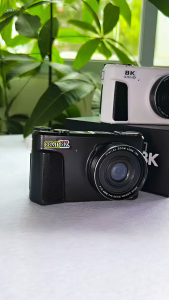 VETXI-30 8K digital camera for photography -88MP WiFi video recording camera equipped with a 3.0-inch 180 ° flip camera