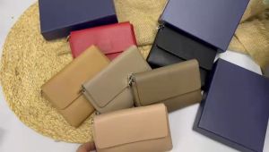 Dompet Lipat Fashion Wanita Free Box Premium