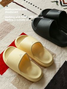 Antibacterial Anti Odor Thick Bottom Slip Resistant Indoor Slippers Home Use Men Large Size Bathing Slippers Comfortable Summer Sandals