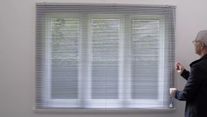 TheBlindSpot Bidai Venetian Aluminium AluDeco 50mm dengan Pita Hiasan – Bidai Tingkap Aluminium AluDeco 50mm Aluminum Venetian Blind With Deco Tape Bidai Aluminium Window Blinds