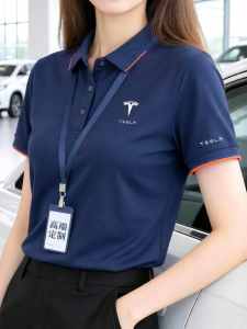 Customizable Logo Summer Business Teamwear Polo Shirt Short Sleeve