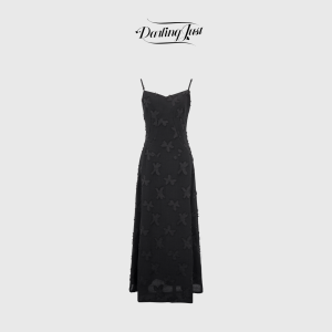 Đầm Cinch Waist Elegance Pháp