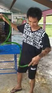 กาลักน้ำ พร้อมสายยาง ดูดน้ำมัน ตัวช่วยดูดน้ำมัน ขนาด 1/2 นิ้ว หรือ 4 หุน พร้อม 1.5 เมตร