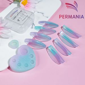 พาเลทติดขนตาปลอม PERMANIA พร้อมแท่งซิลิโคน ที่ดัดขนตา แผ่นกาวยกขนตา อุปกรณ์ยกขนตาสำหรับแต่งหน้า