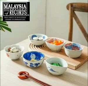 Japanese-Style Sauce Bowl Ceramic Sushi Sashimi Dipping Decoration Sauce [Dinner/Hotpot/Party]