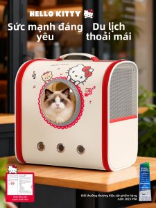 SHENJINGMAO | Portable Spacious Ventilated Pet Carrier Backpack
