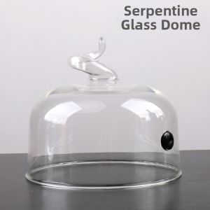 Creative Molecular Gastronomy Smoking Glass Dome