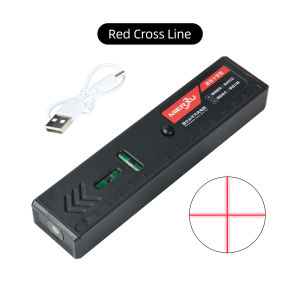 Gaqqee | Máy Cân Bằng Laser DC 5V Có Nam Châm Phía Sau Độ Chính Xác Cao Sạc Type-C Dùng Cho Lát Gạch Chế Tác Gỗ Trang Trí Đo Chiều Dọc & Ngang