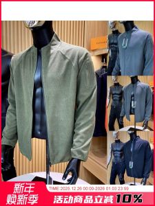 High-End Outdoor Mens Jacket Inner Washed P Flannel Stand Collar Quilted Coat Autumn Winter New Arrival Youth Trend Standard Fit