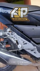 Foostep Underbon Cutting CNC Suzuki Satria Fu 150 Custom R12 Tebal 8mm Model NGRT