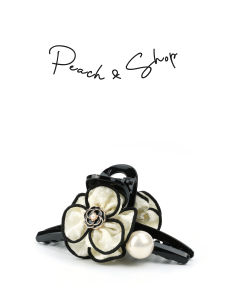 High-End Chrysanthemum Hair Clip Womens New Shark Clamp Hair Accessories Headwear Premium Fabric Back of Head Grab Clip