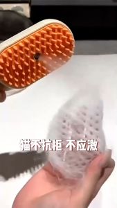 3 In 1 แปรงไอน้ําแมว สุนัข สําหรับทําความสะอาดขนสัตว์เลี้ยง ของแท้ พร้อมส่งจากไทย สินค้าคุณภาพดี จัดส่งคละสี