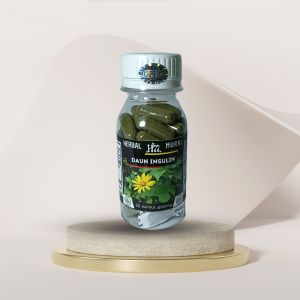 HERBAL MURNI - DAUN INSULIN Isi 50 & 100 Kapsul Alami 100% Asli tunggal yakon Original 150 kapsul