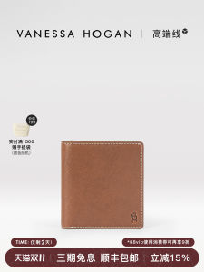 VH Womens Wallet Simple Quality Multi-Function Card Holder Top Layer Vegetable Tanned Cowhide Compact Horizontal Shape