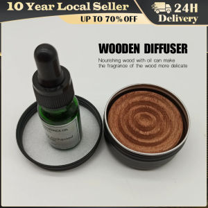 Wooden Essential Oil Diffuser Long-lasting Floral Portable Expanded Fragrant Wood Slowly Volatile Refreshing Sleep