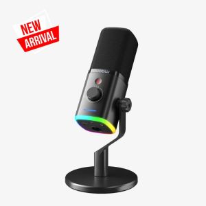 Manila Stock MAONO PD100X RGB USB&XLR Dual Mode USB Dynamic microphone Noise cancellation Gaming microphone for PCUSB-C mobile phone mic Streaming Microphones for Mixer Sound Card Audio Interfacewith Software