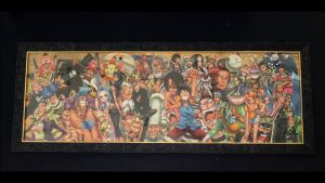 ONE PIECE PUZZLE WITH CRAFTED FRAME - AUTHENTIC COPYRIGHT BY EIICHIRO ODA - THE AUTHOR