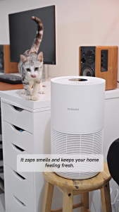 Xiaomi Smart Pet Care Air Purifier Global Version With 1-Year Warranty|360° air suction and adsorption|Pet-friendly design| Smart control via app