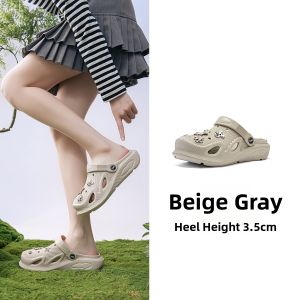 Semir | Thick Sole Height Increasing Slip On Classic Beach Sandals