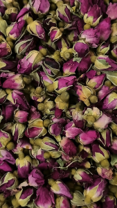 小紫玫瑰花 100g China Small Purple Rose Bud Flower Tea 花茶 兰州 苦水 玫瑰花茶