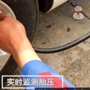 Tuosen Tyre Tire Gauge Pressure Air Indicator 11093 Pressure Car Psi meter kg m Square Ukur Tayar Angin Pump Pam Kereta