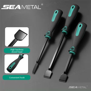 SEAMETAL Car Gasket Scraper Rust Residue And Buildup Cleaning Blade Car Cylinder Scraper Cleaning Tool Extended Reach Handle