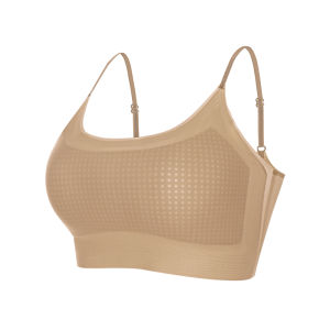 MiiOW | Catwoman Womens Summer Thin Bra Large Chest Illusory Small No Trace Binding Chest Prevents Sagging Underarm Reduction Foundation Liquid