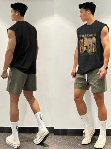 XIBAIYI | Áo Thun Không Tay Cotton Kích Cỡ Lớn XL-Plus