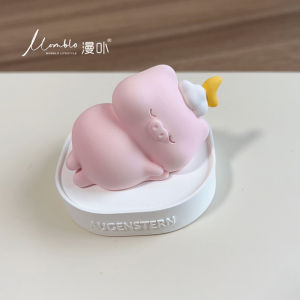Cute Pig Car Air Freshener Healing Scents Interior Dashboard Decorations Light Perfume Diffuser Stone Automobile Accessories