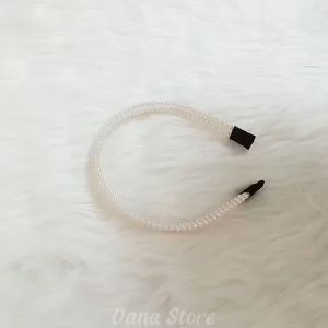 Bờm cài tóc 3 chuỗi ngọc băng đô trang trí tóc hạt ngọc