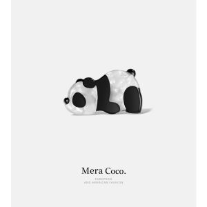 เข็มกลัดรูปแพะอะซิเตทน่ารักสำหรับผู้หญิง เข็มกลัดรูปสัตว์น่ารักแบบแม่เหล็กป้องกันการเปิดคอ เครื่องประดับแฟชั่นสำหรับผู้หญิง