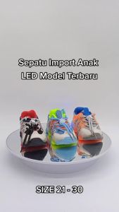 Sepatu Sneakers Anak Laki-laki Fashion Terbaru Import BISA COD